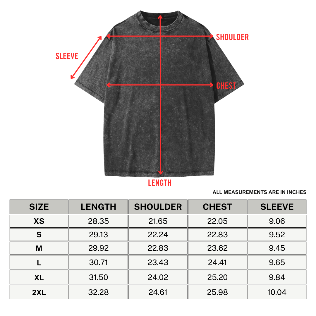 Savage Mutations Heavyweight Snow Washed T-Shirt