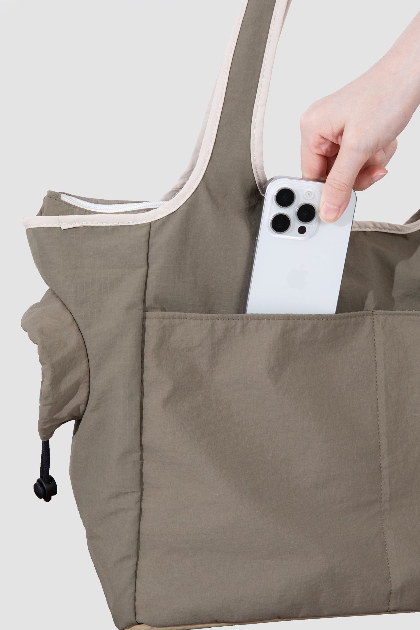 Everyday Pet Tote Bag - Almond Beige