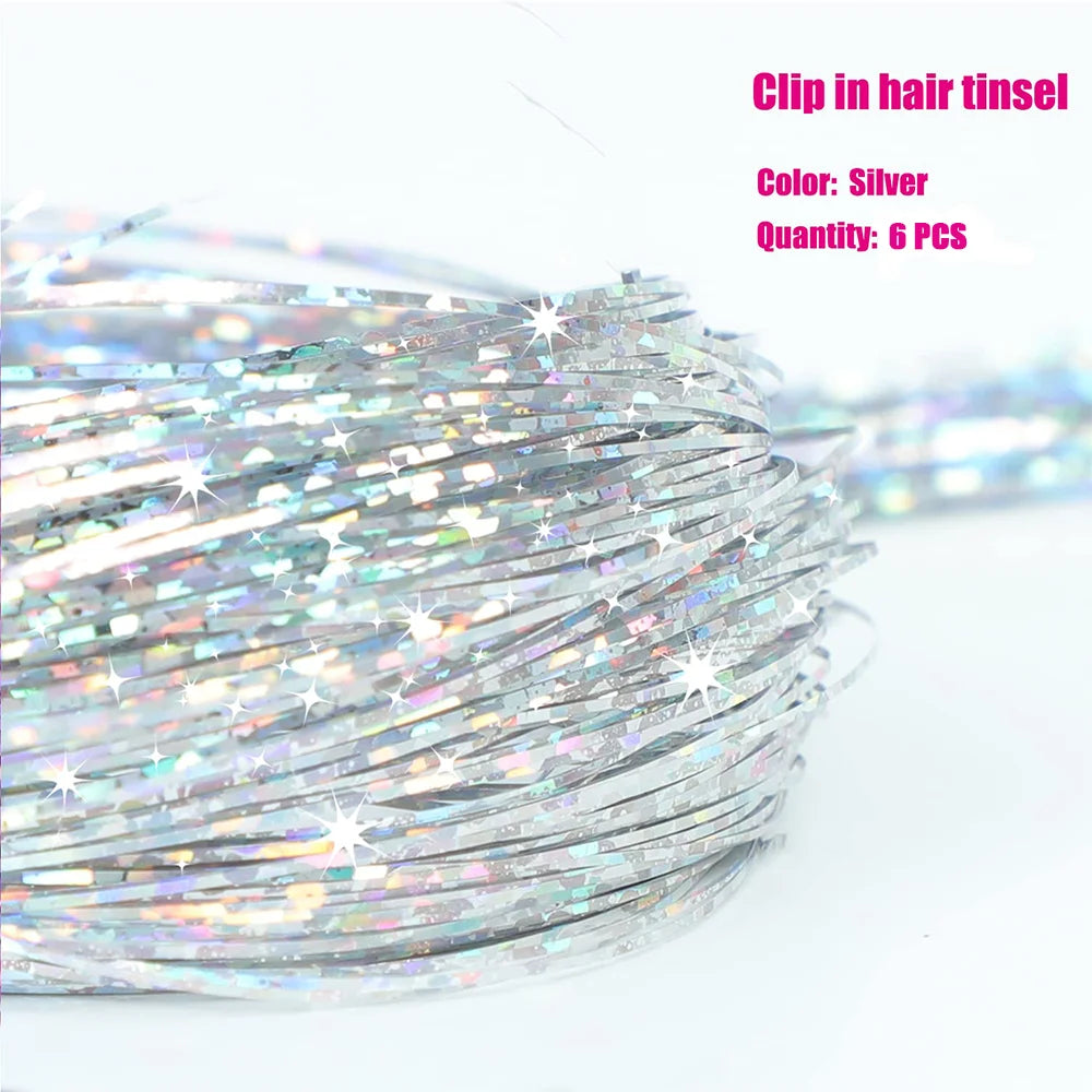 Test prefix TwinkleGlow™ Tinsel Extensions 💫