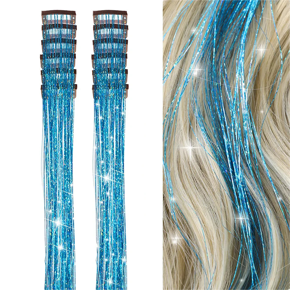 Test prefix TwinkleGlow™ Tinsel Extensions 💫